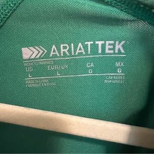 Ariat Tek 1/4 zip sun shirt sun stopper